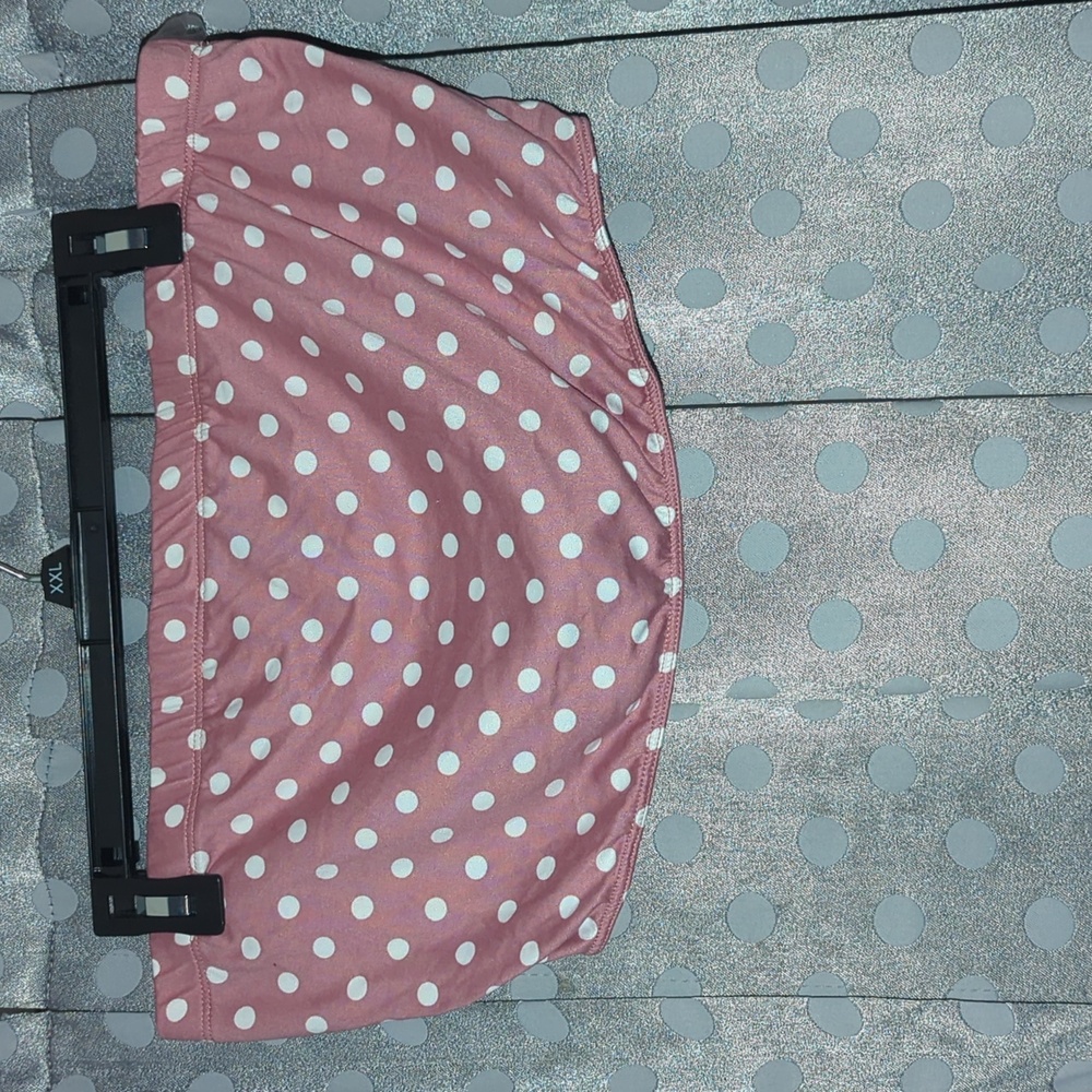 STORY TELLER Stretchy Soft Polka Dot Bandeau 1x